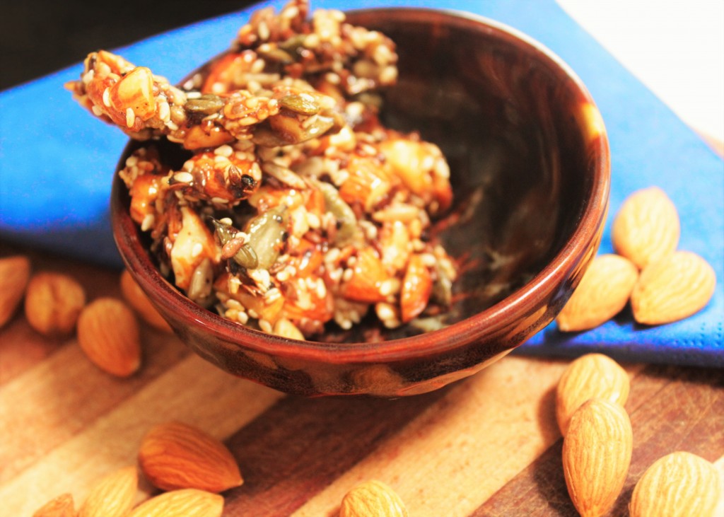 Seed and Almond Brittle