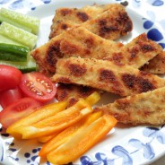 Kids love chicken schnitzel (most adults too!)